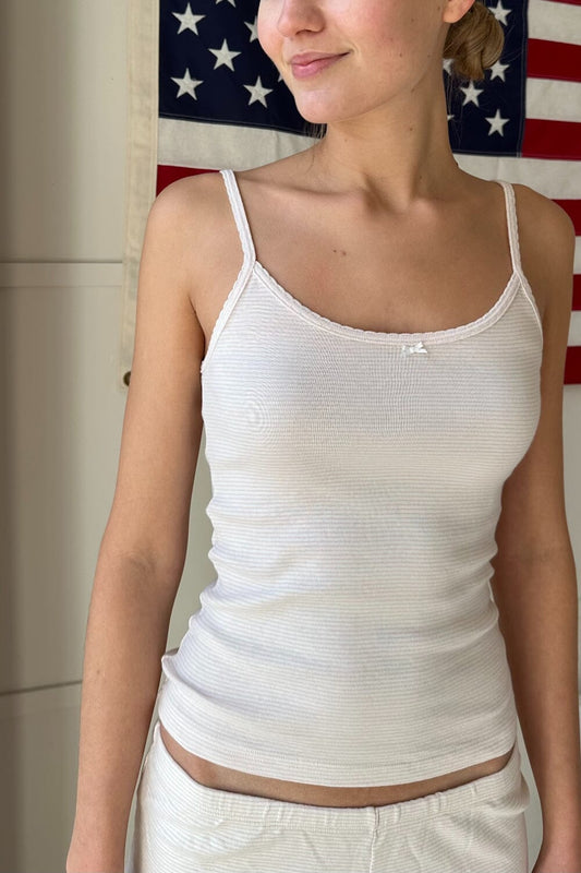 Light Pink White Stripes / XS/S