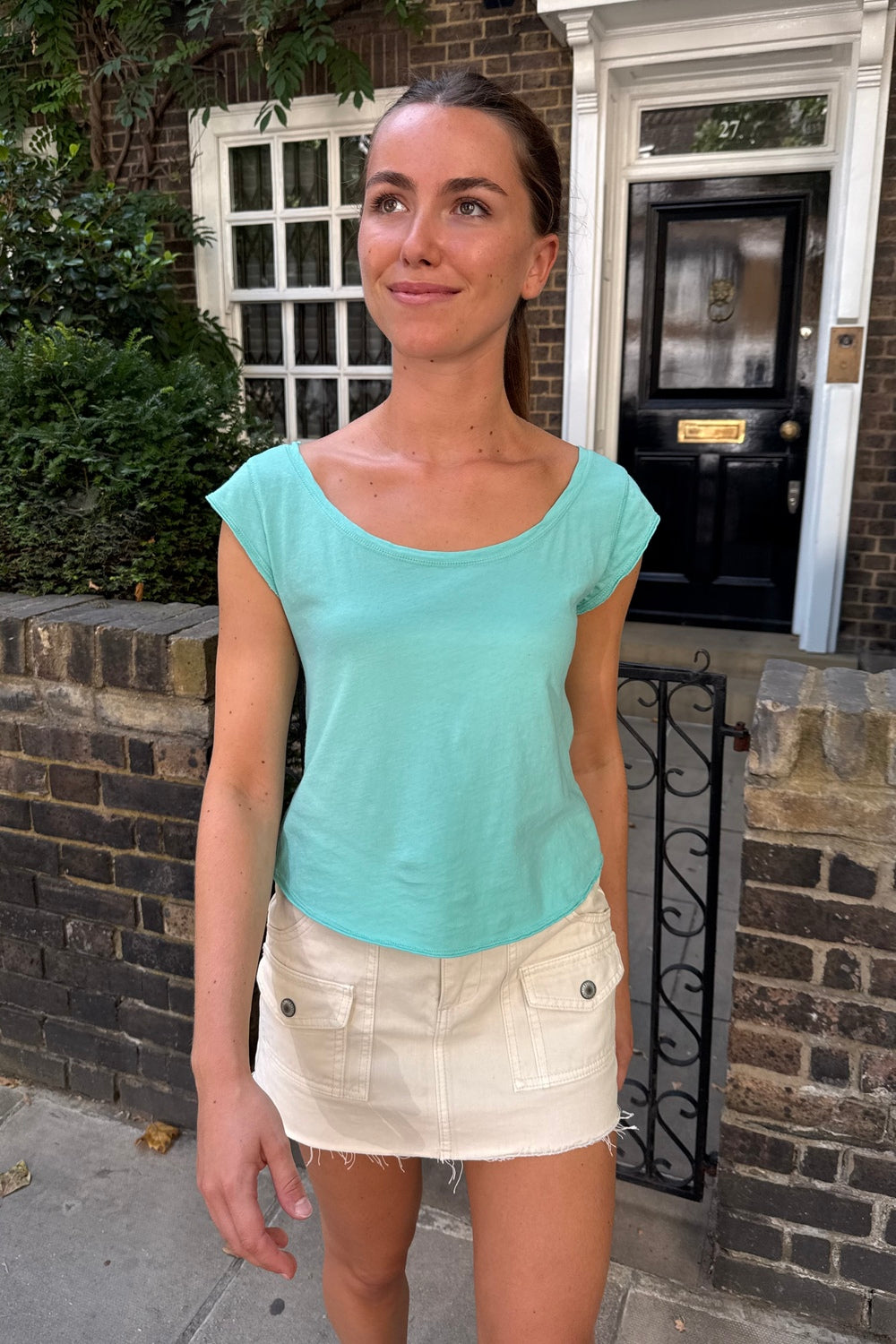 Zelly Top | Seafoam Green / XS/S