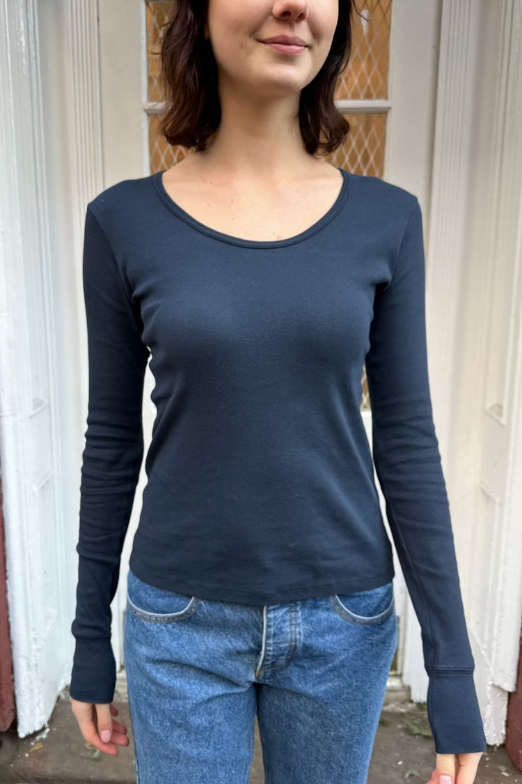 Felicia Top | Navy Blue / XS/S