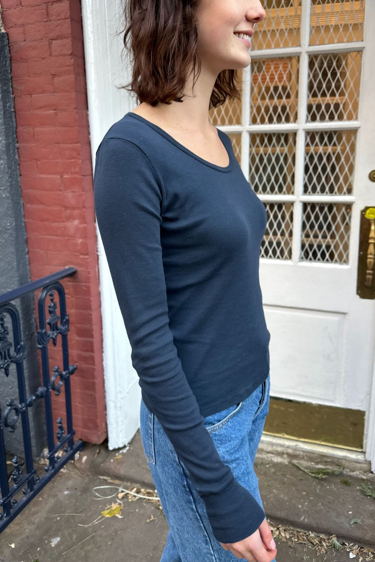 Felicia Top | Navy Blue / XS/S