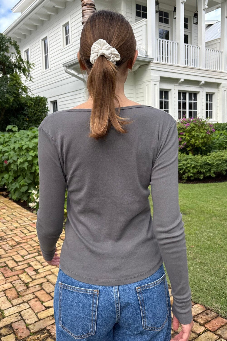 Felicia Top | Dark Grey / XS/S