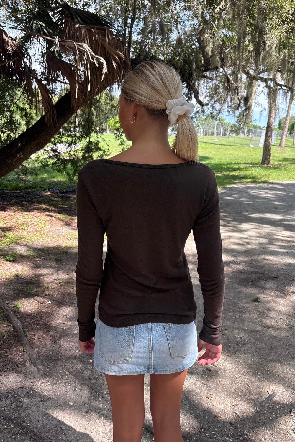 Felicia Top | Mocha / XS/S
