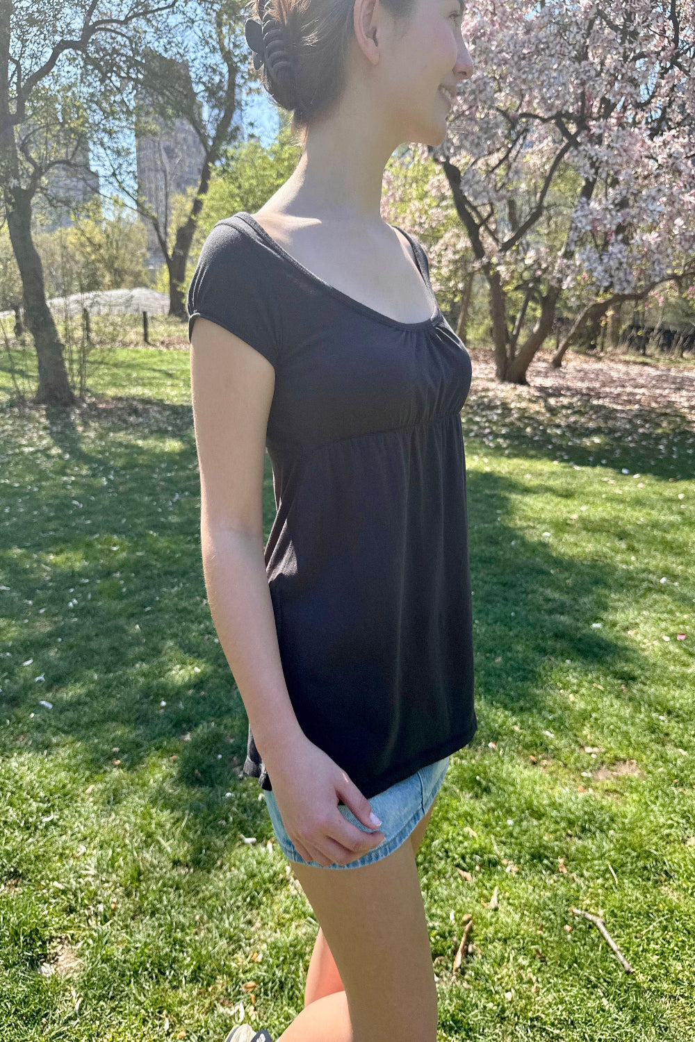 Malika Top | Black / XS/S