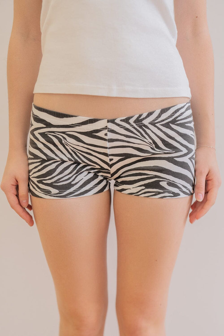 Zebra Boxer Underwear | Zebra Print / XS/S