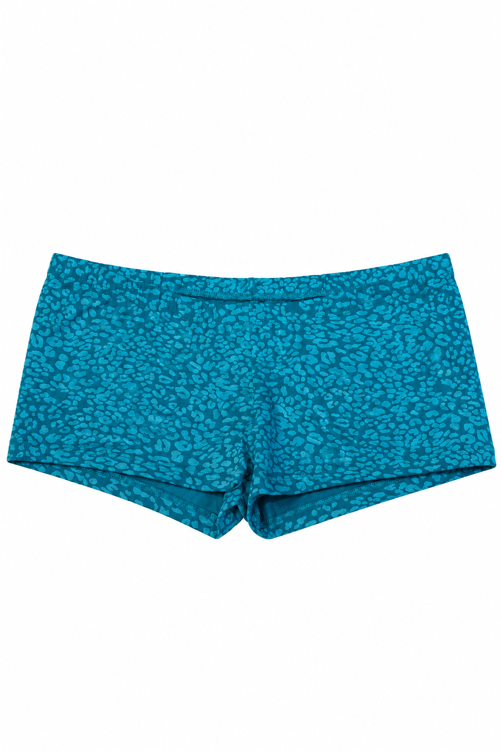 Leopard  Boxer Underwear | Teal Leopard Print / XS/S