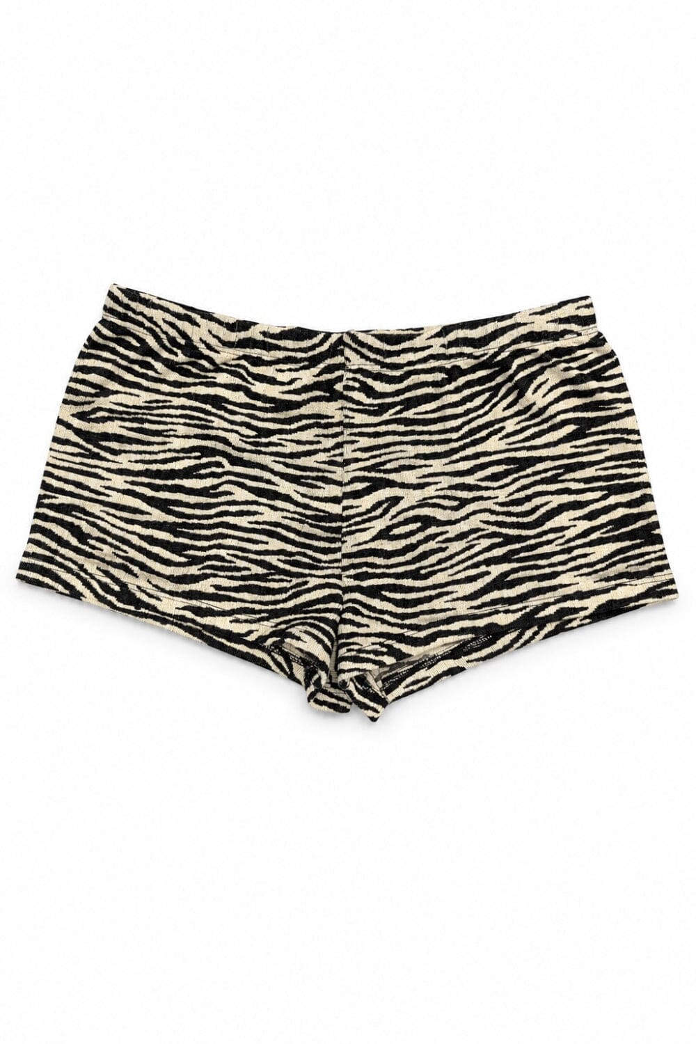 Zebra Boy Shorts | Ivory Zebra Print / XS/S