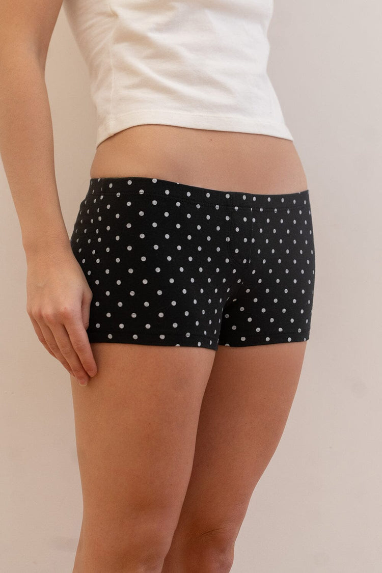 Polka Dots Underwear | Navy With White Polka Dots / XS/S