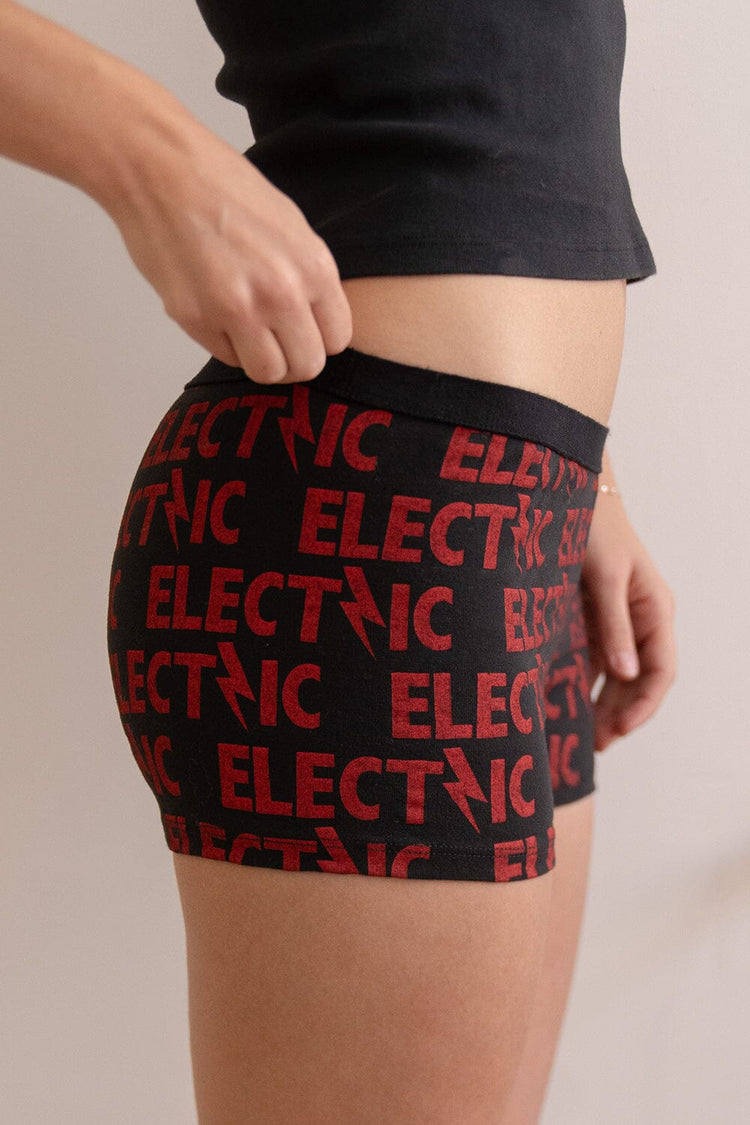 Electric Boxer Underwear | Black / XS/S