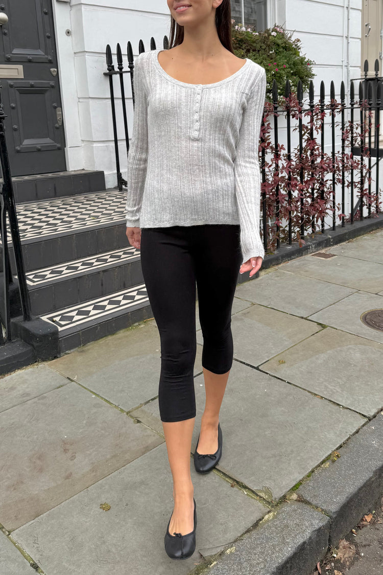 Tilly Capri Leggings | Black / XS/S