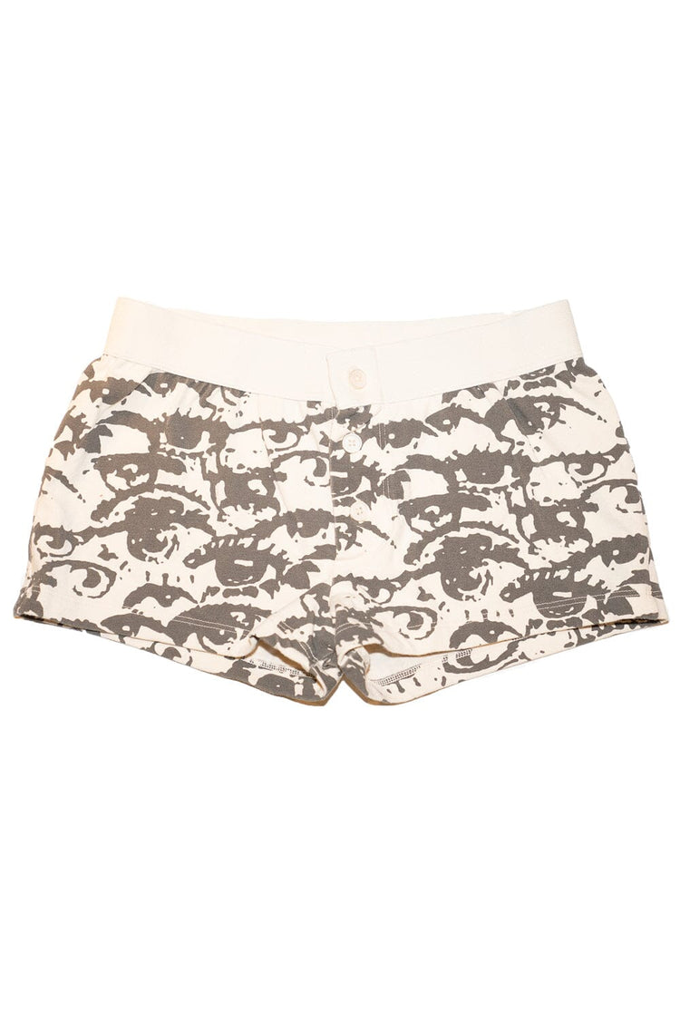Boy Short Eye Underwear | Ivory