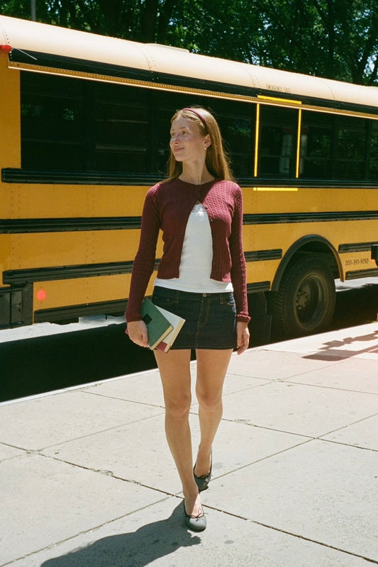 Burgundy / XS/S