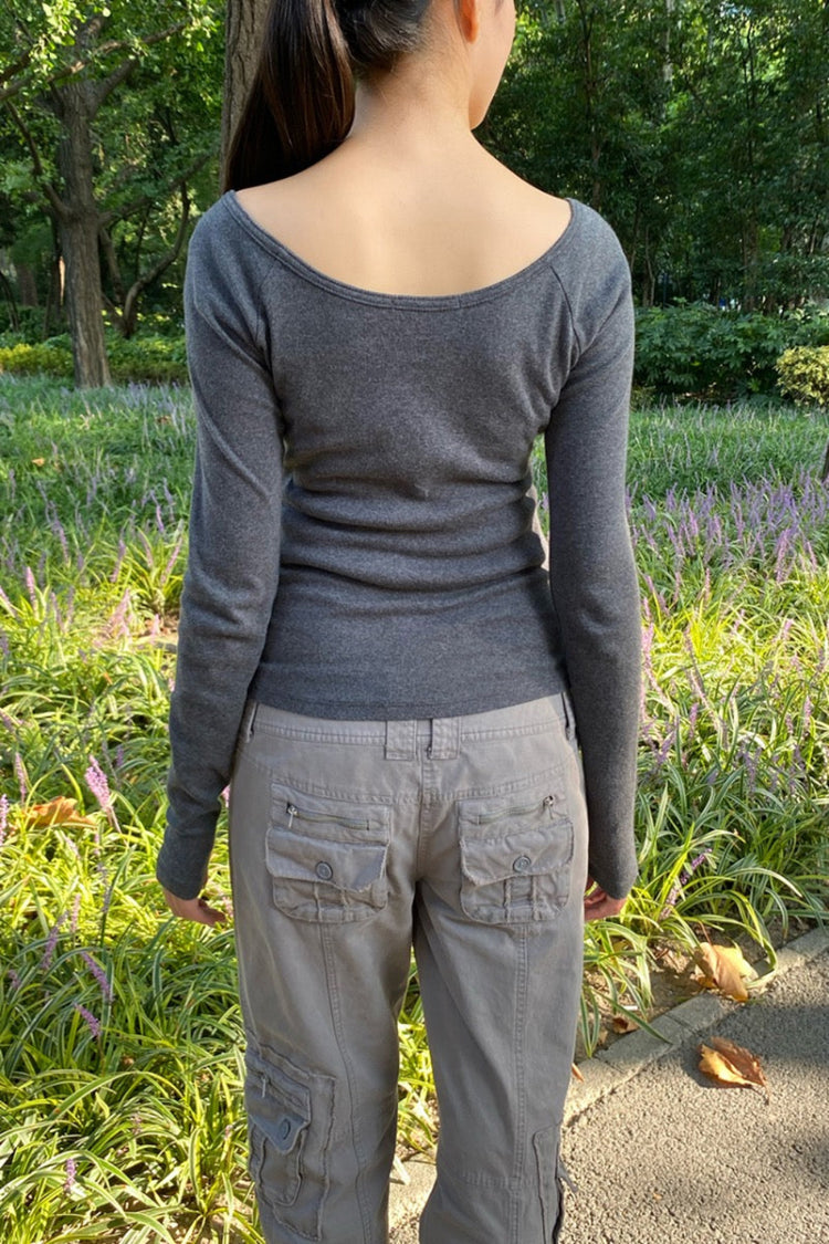 Zelly Top | Dark Grey / XS/S