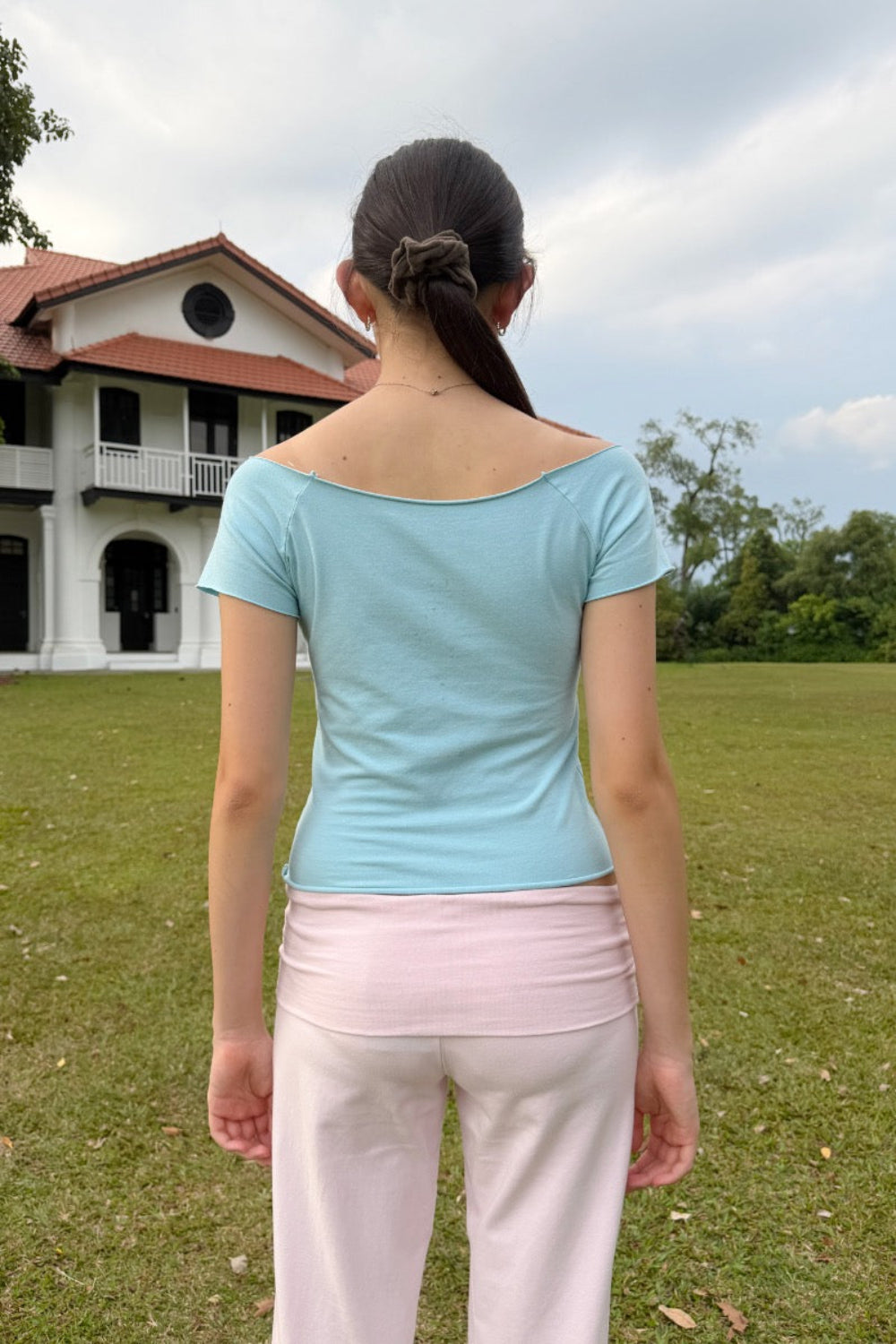 Bonnie Top | Azure Blue / XS/S