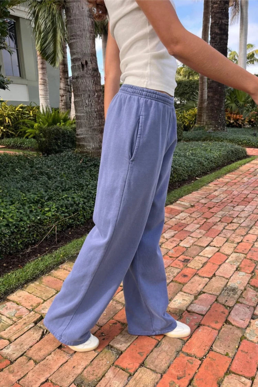Anastasia Soft Sweatpants | Faded Navy / S/M