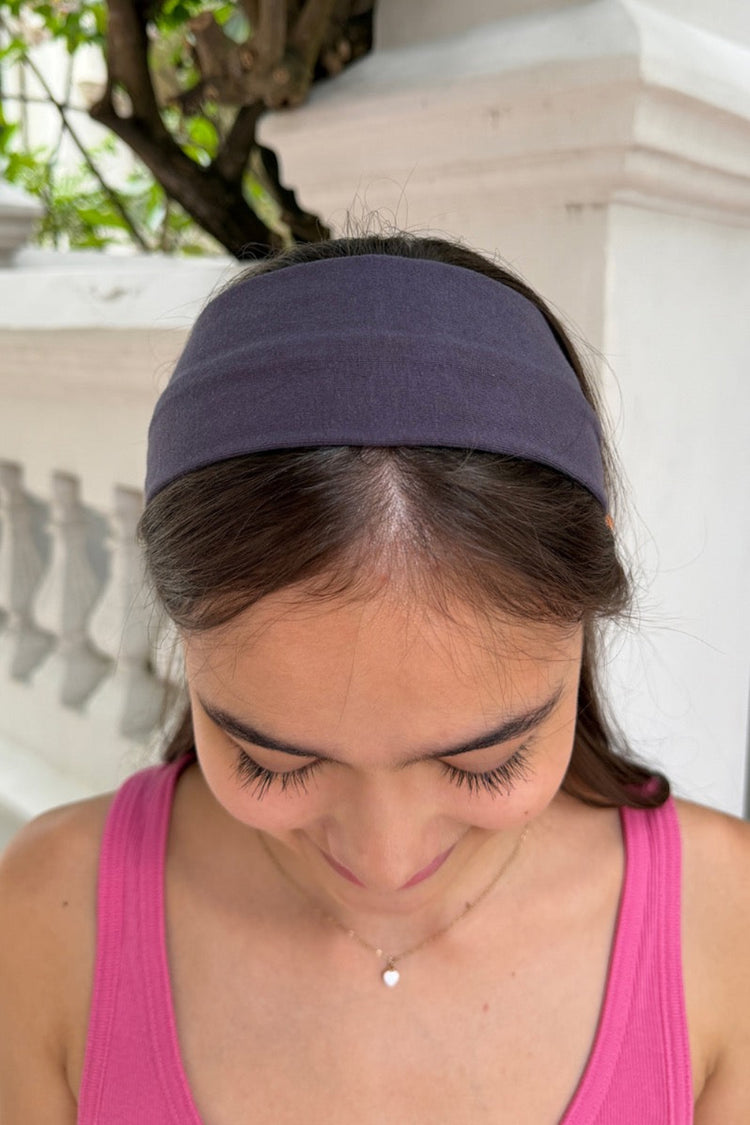 Soft Headband | Faded Blue Navy