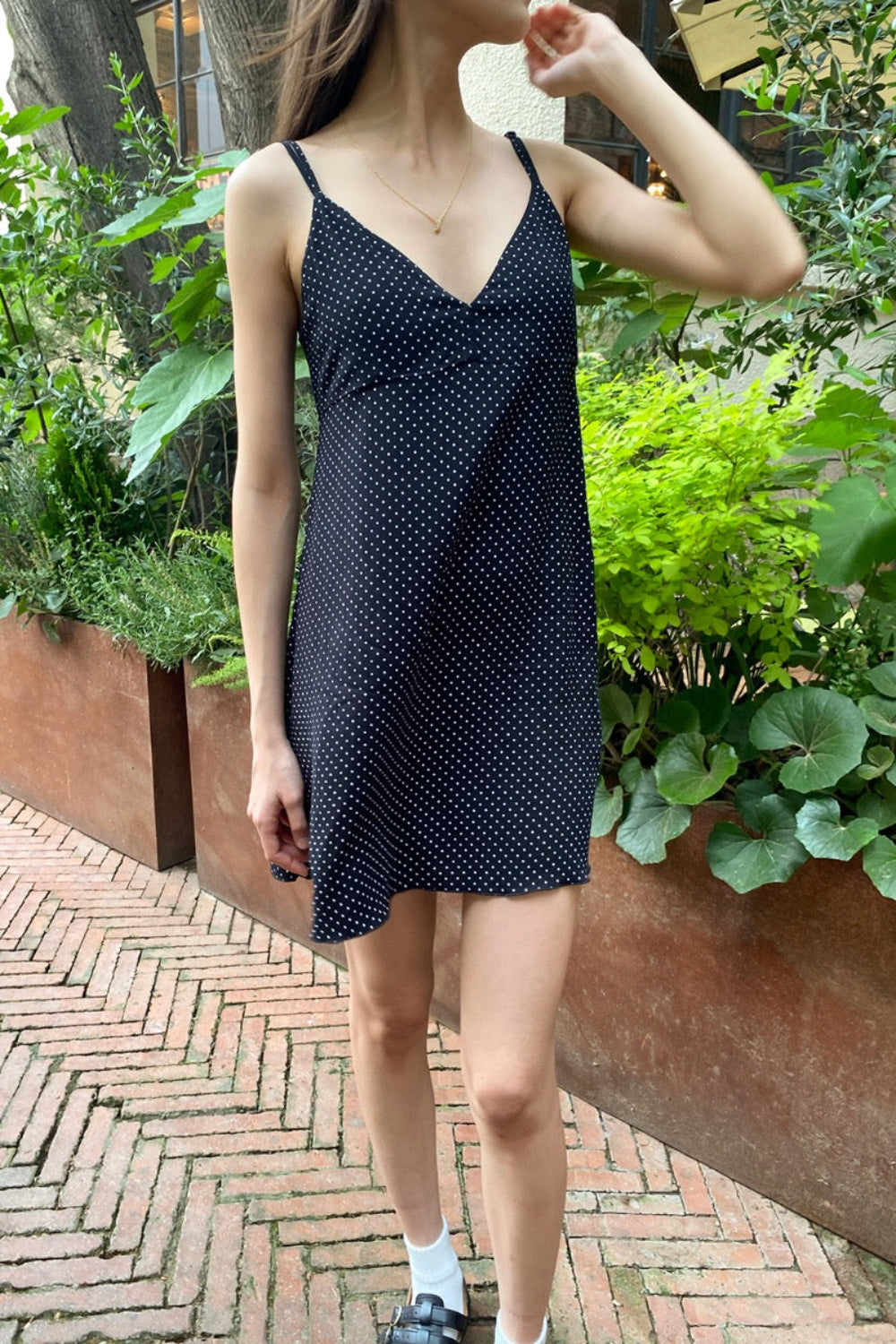 Tiffany Polka Dots Dress | Black White Polka Dots / XS/S