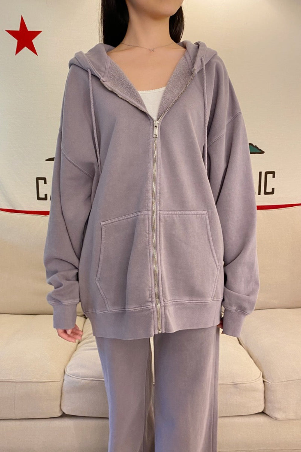 Christy Hoodie | Faded Navy / Oversized Fit
