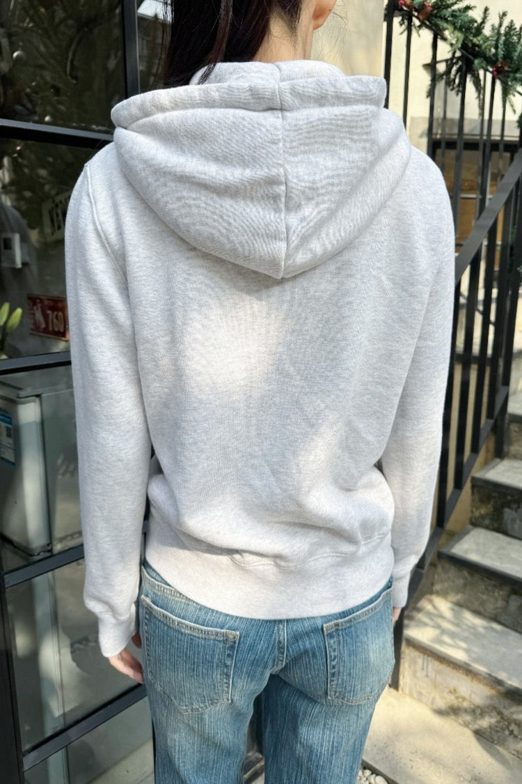 Christy Hoodie | Light Heather Grey / Regular Fit