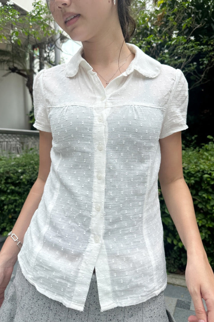 Teagen Top | White / XS/S