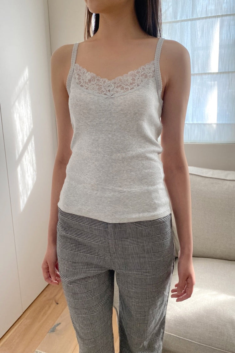 Aden Basic Tank | Light Heather Grey / XS/S