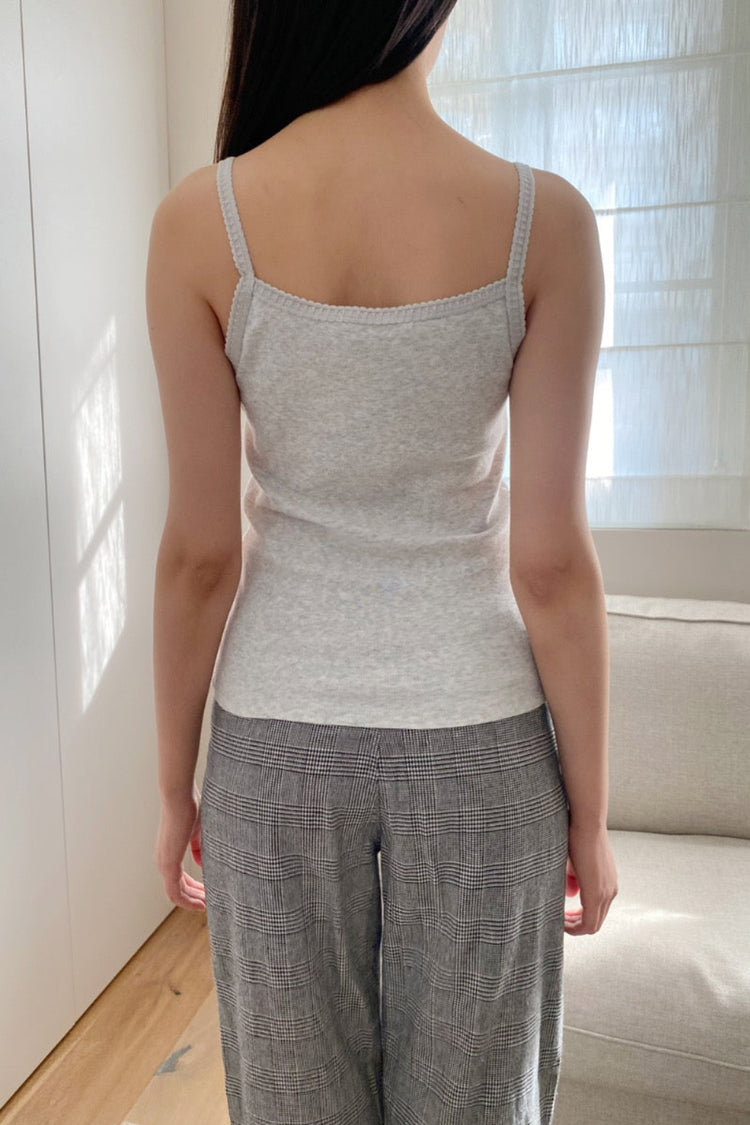 Aden Basic Tank | Light Heather Grey / XS/S