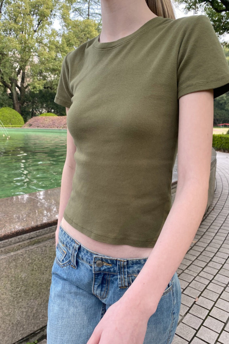 Loreen Top | Military Green / XS/S