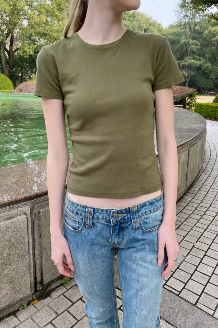 Loreen Top | Military Green / XS/S