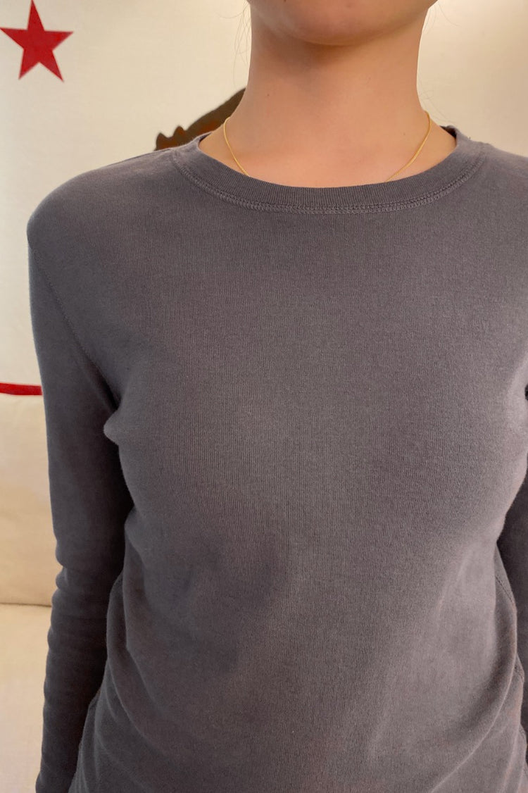 Ainsley Top | Dark Grey / XS/S