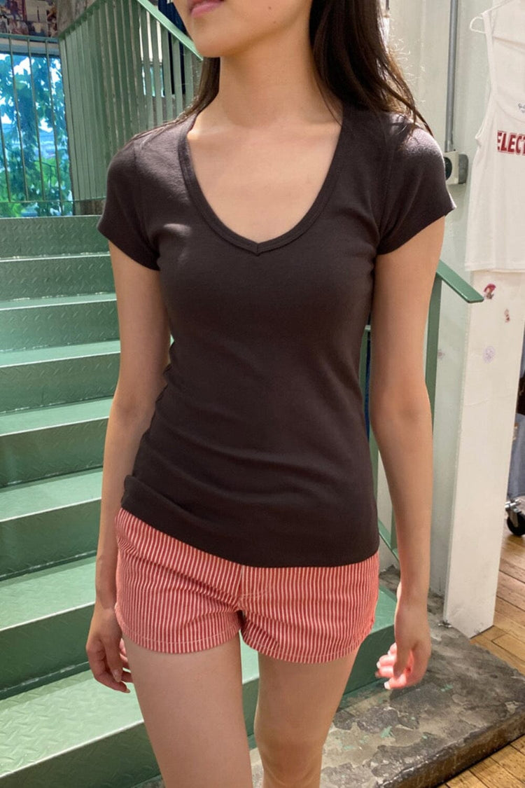 Lexie Top | Chocolate / XS/S
