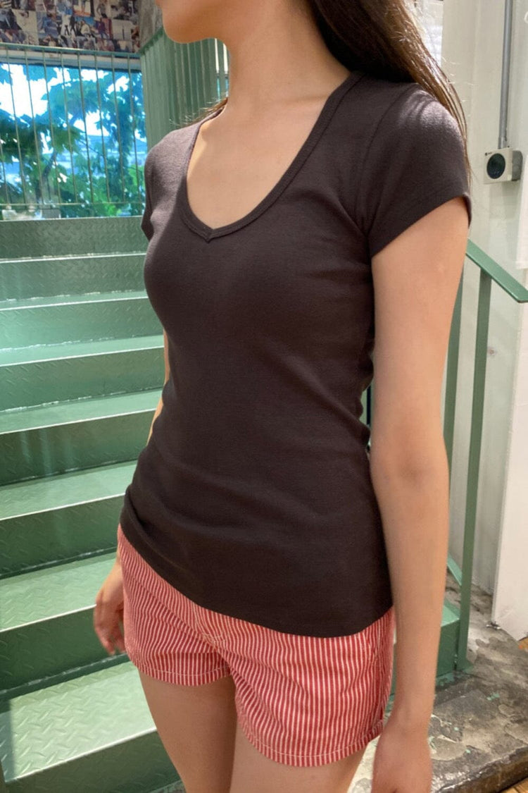 Lexie Top | Chocolate / XS/S