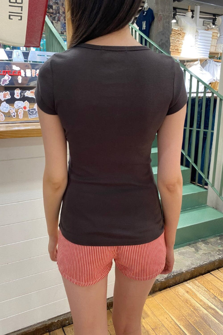 Lexie Top | Chocolate / XS/S