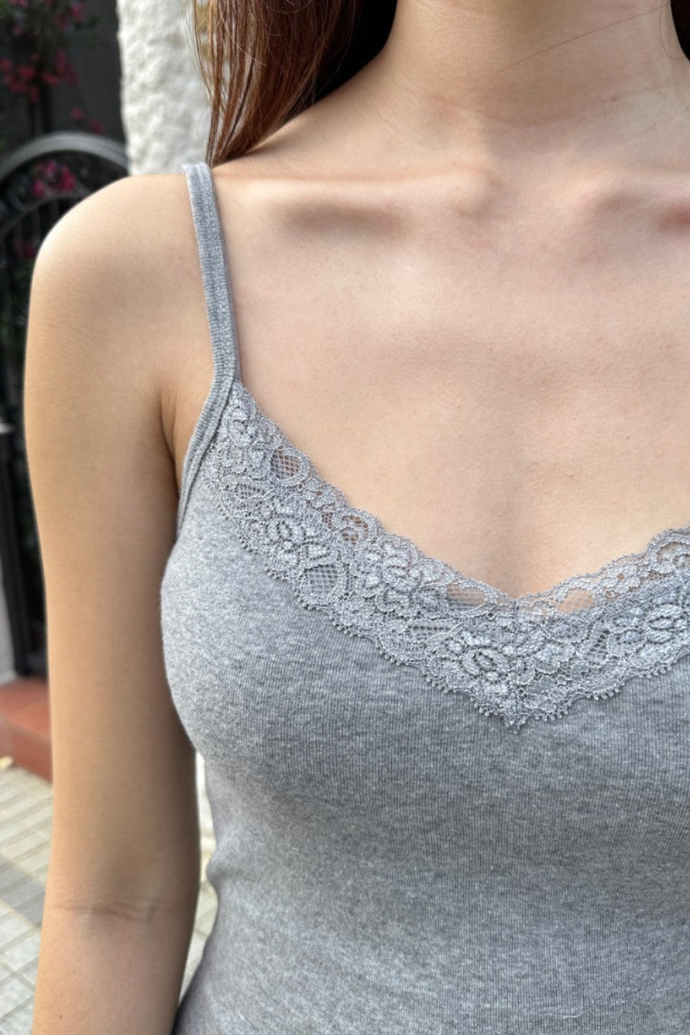 Lilith Tank | Grey Marl / XS/S