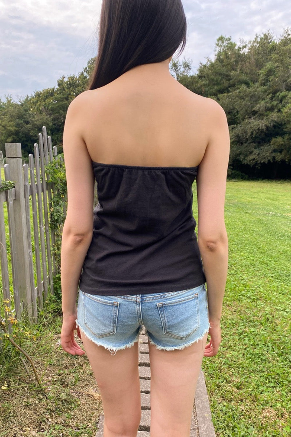 Lucky Tube Top | Black / XS/S