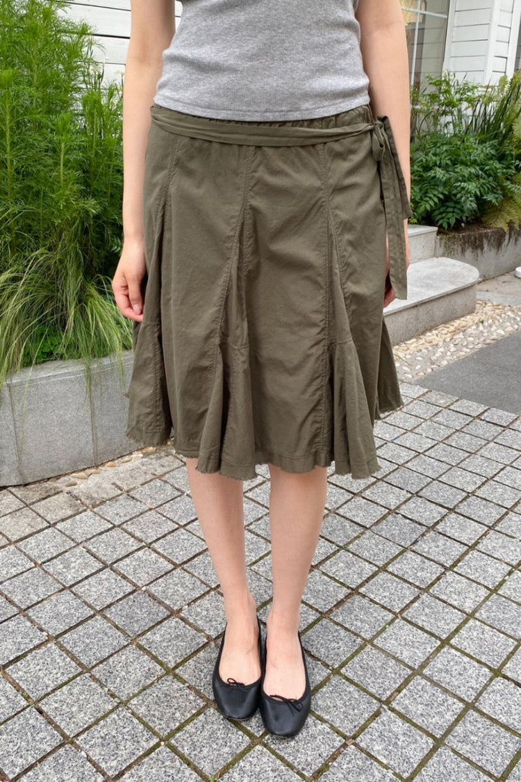 Justine Skirt | Fern Green / XS/S