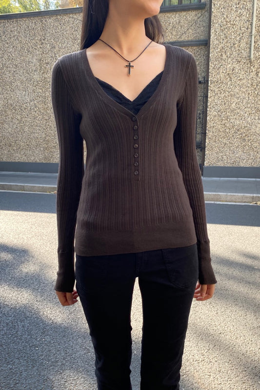 Dark Brown / Regular Fit