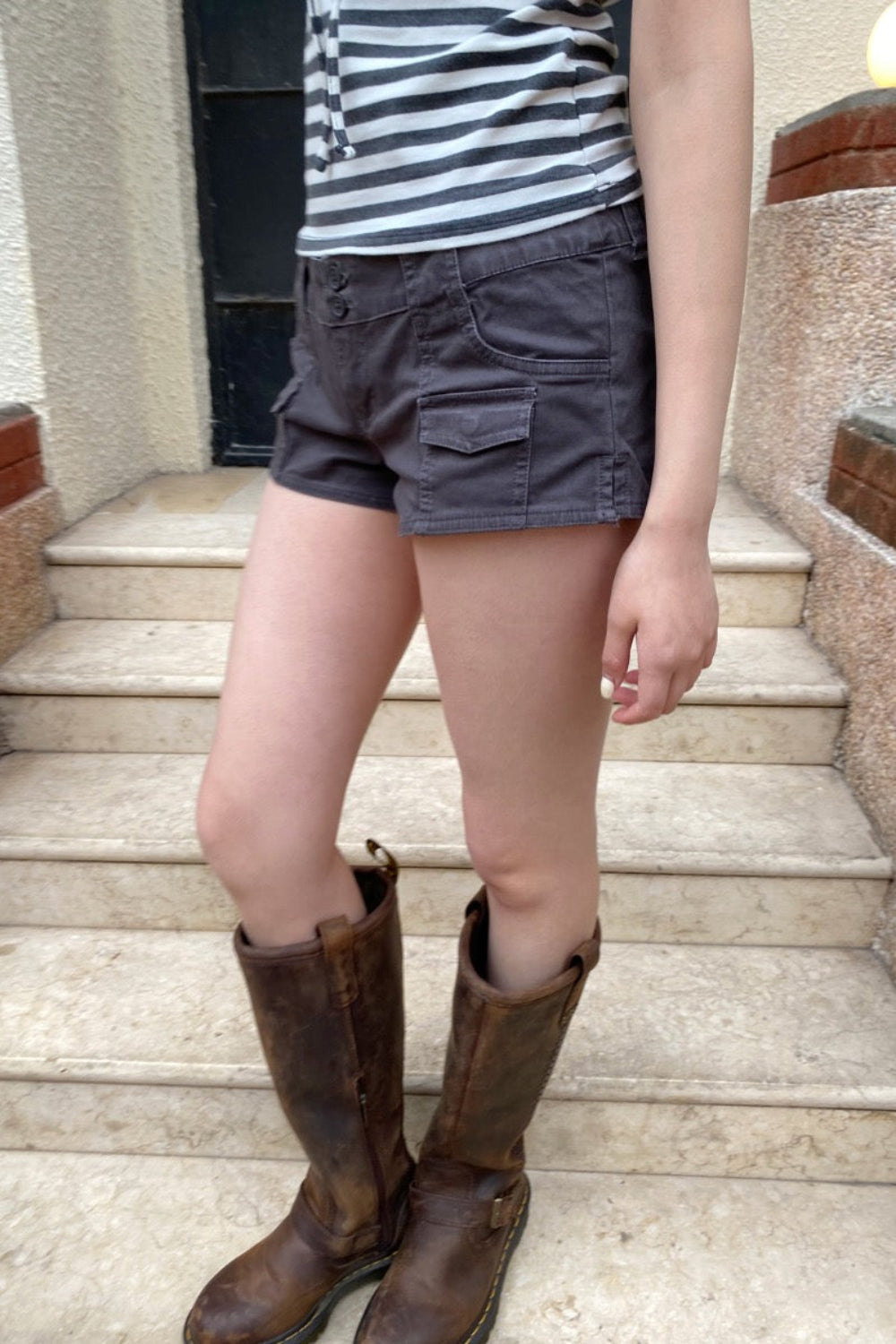 Agata Shorts | Ash Faded Navy / XS/S