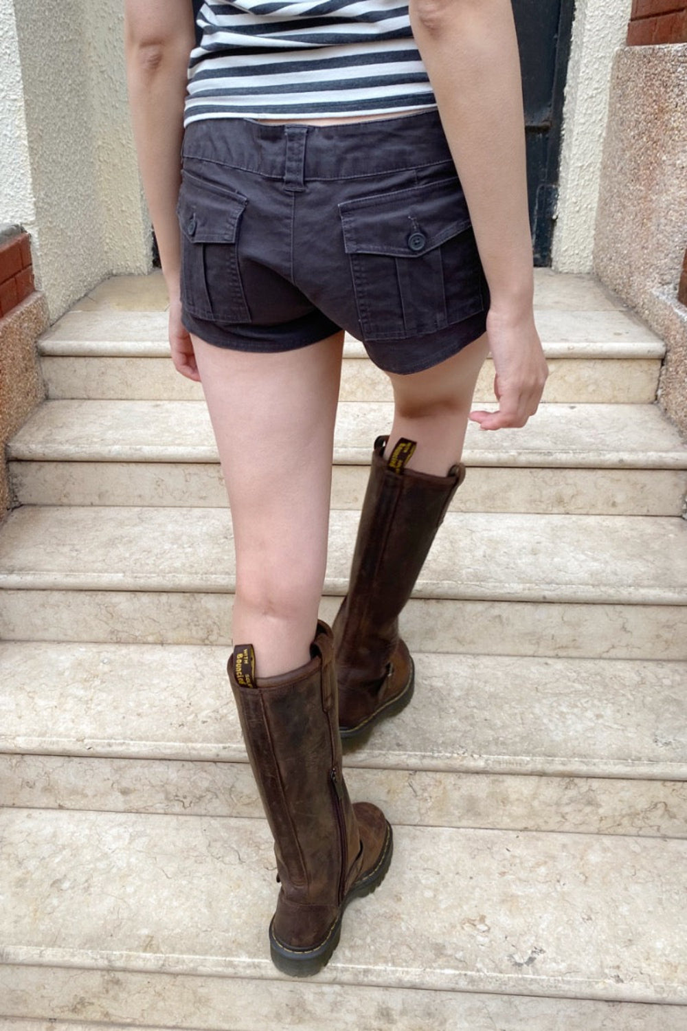 Agata Shorts | Ash Faded Navy / XS/S