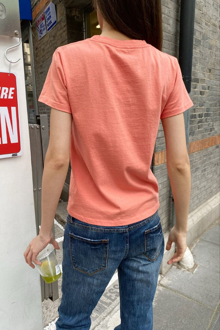 Chloe Top | Coral Rose / XS/S