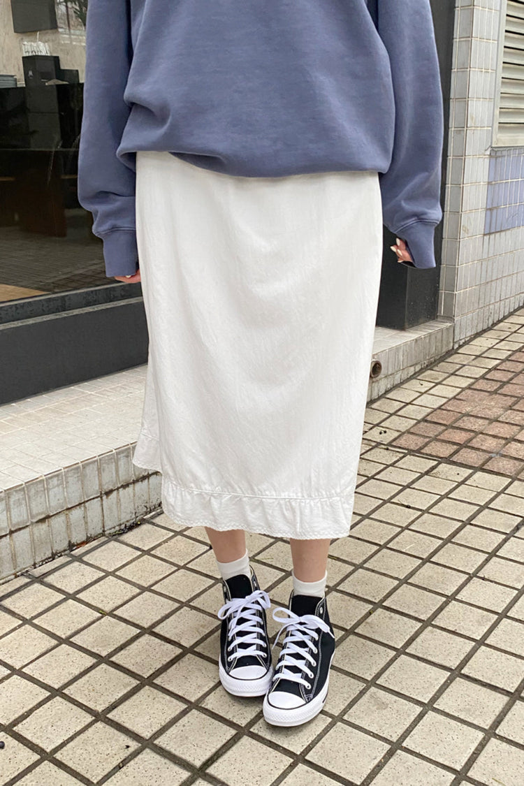 Sephira Midi Skirt | White / XS/S
