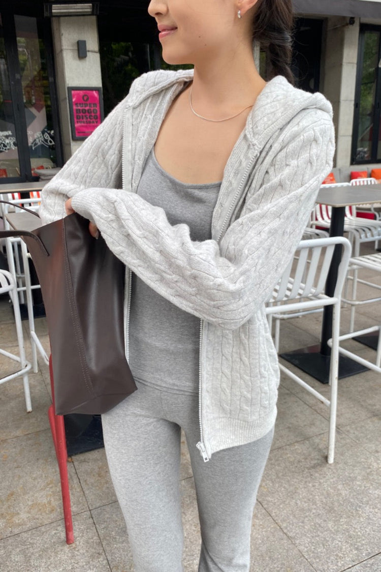 Arna Wool Sweater | Light Heather Grey / Regular Fit