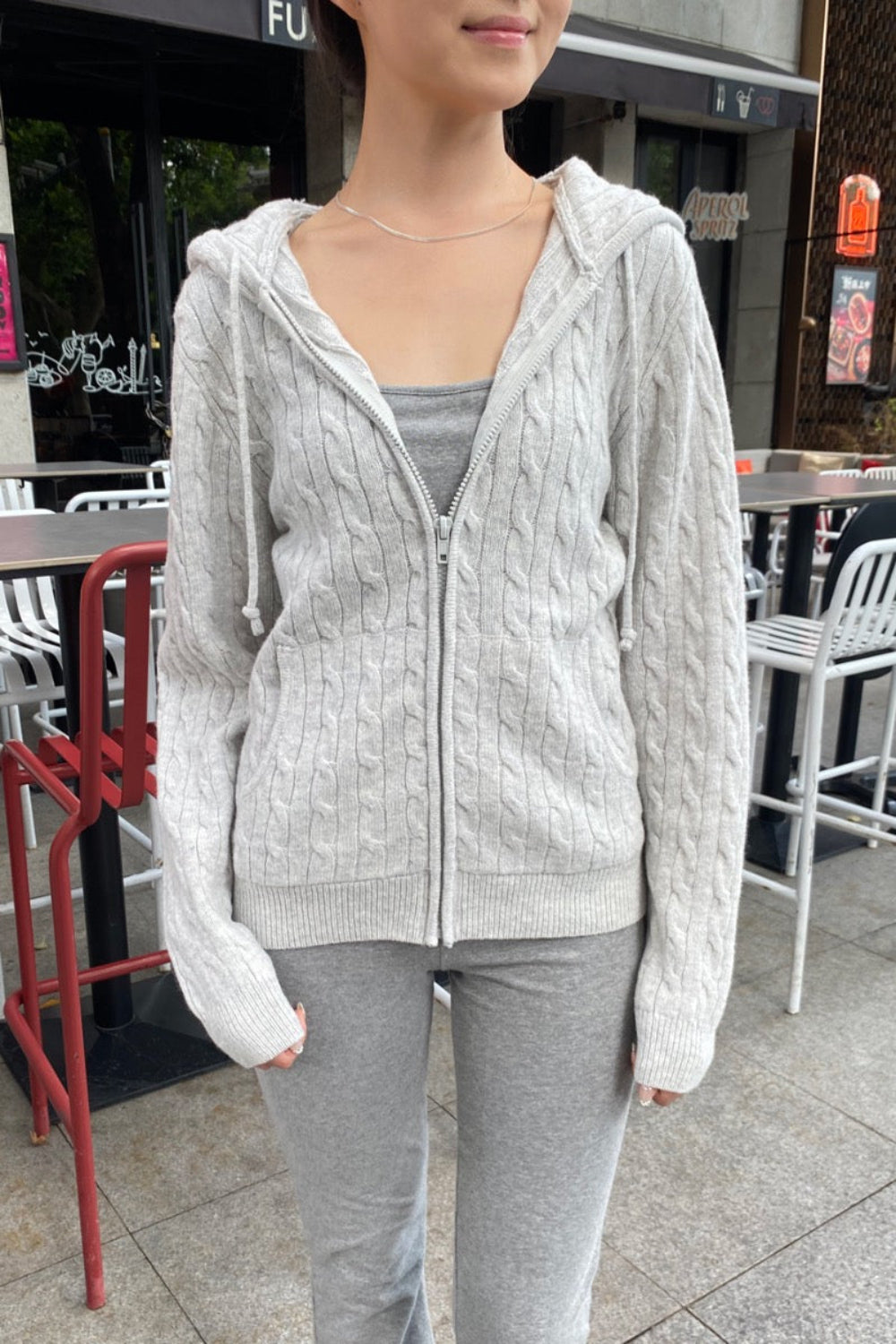 Arna Wool Sweater | Light Heather Grey / Regular Fit