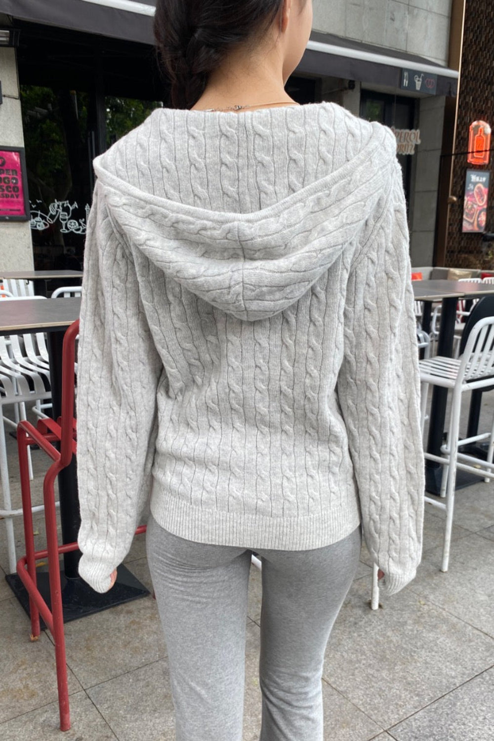 Arna Wool Sweater | Light Heather Grey / Regular Fit
