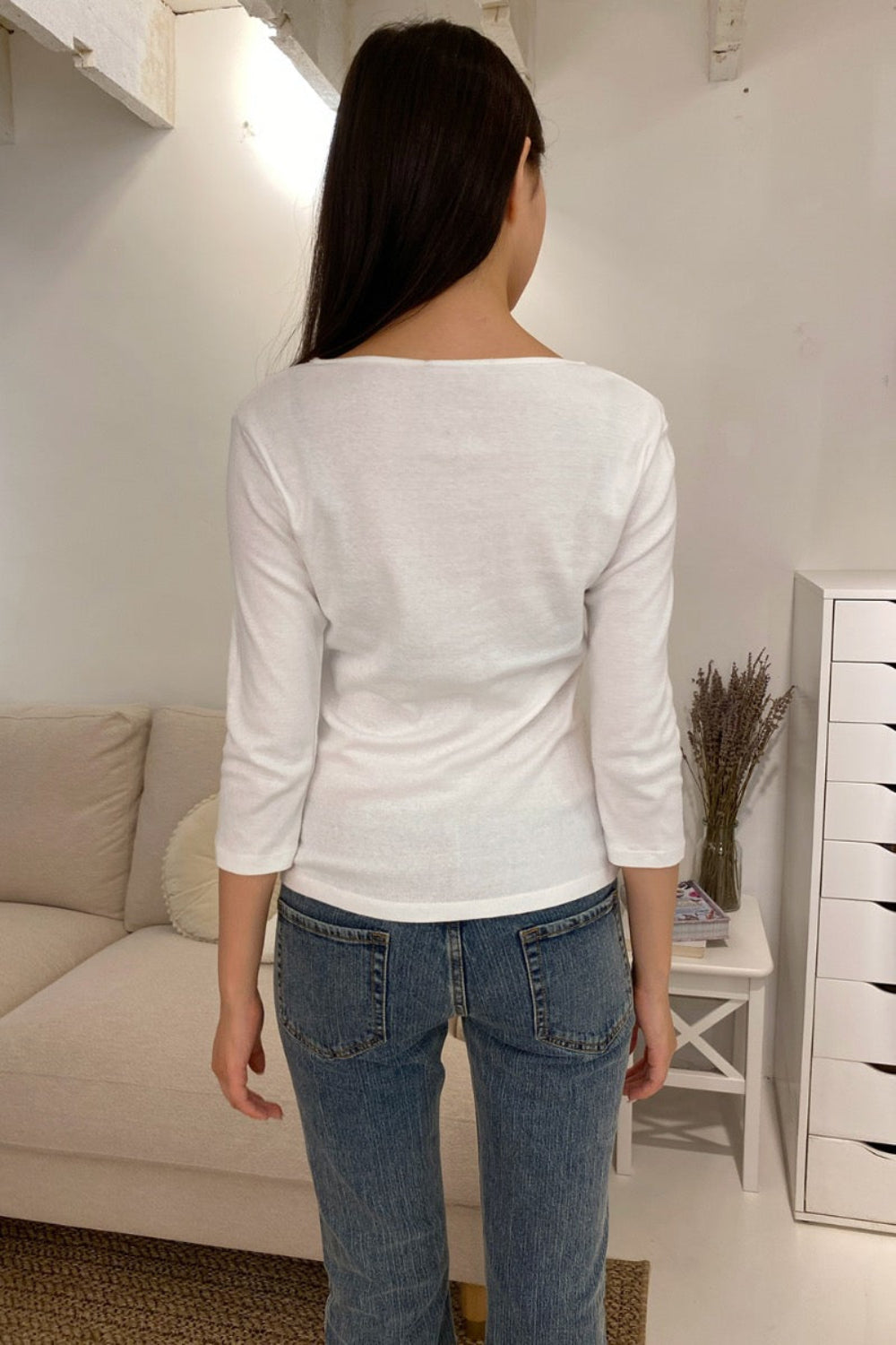 Edlyn Top | White / XS/S