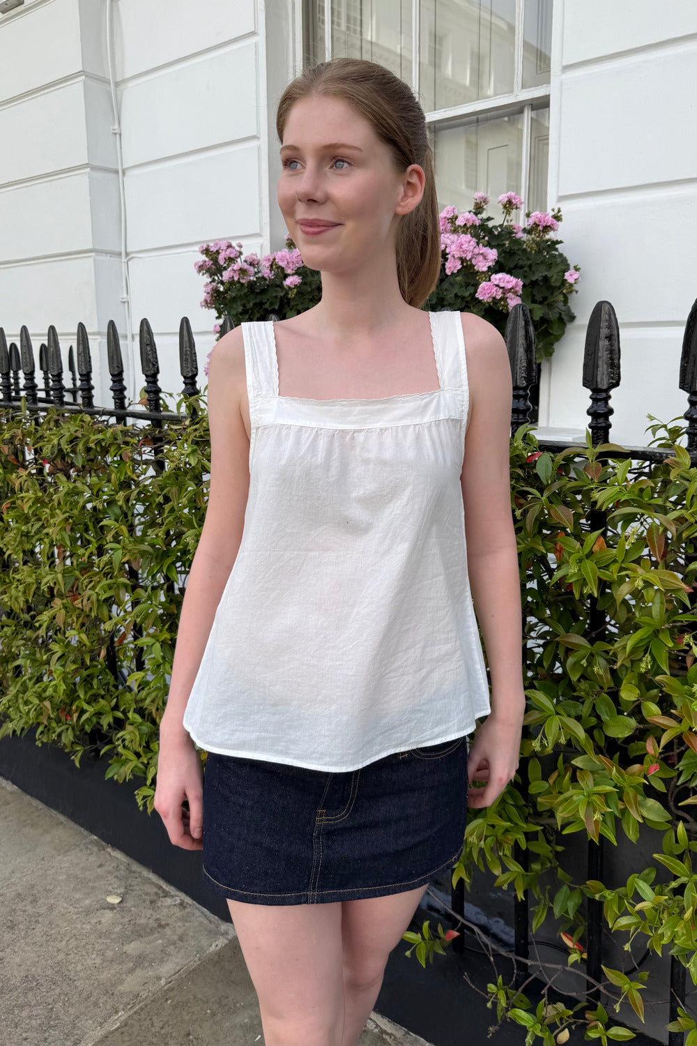 Anita Tank | White / XS/S