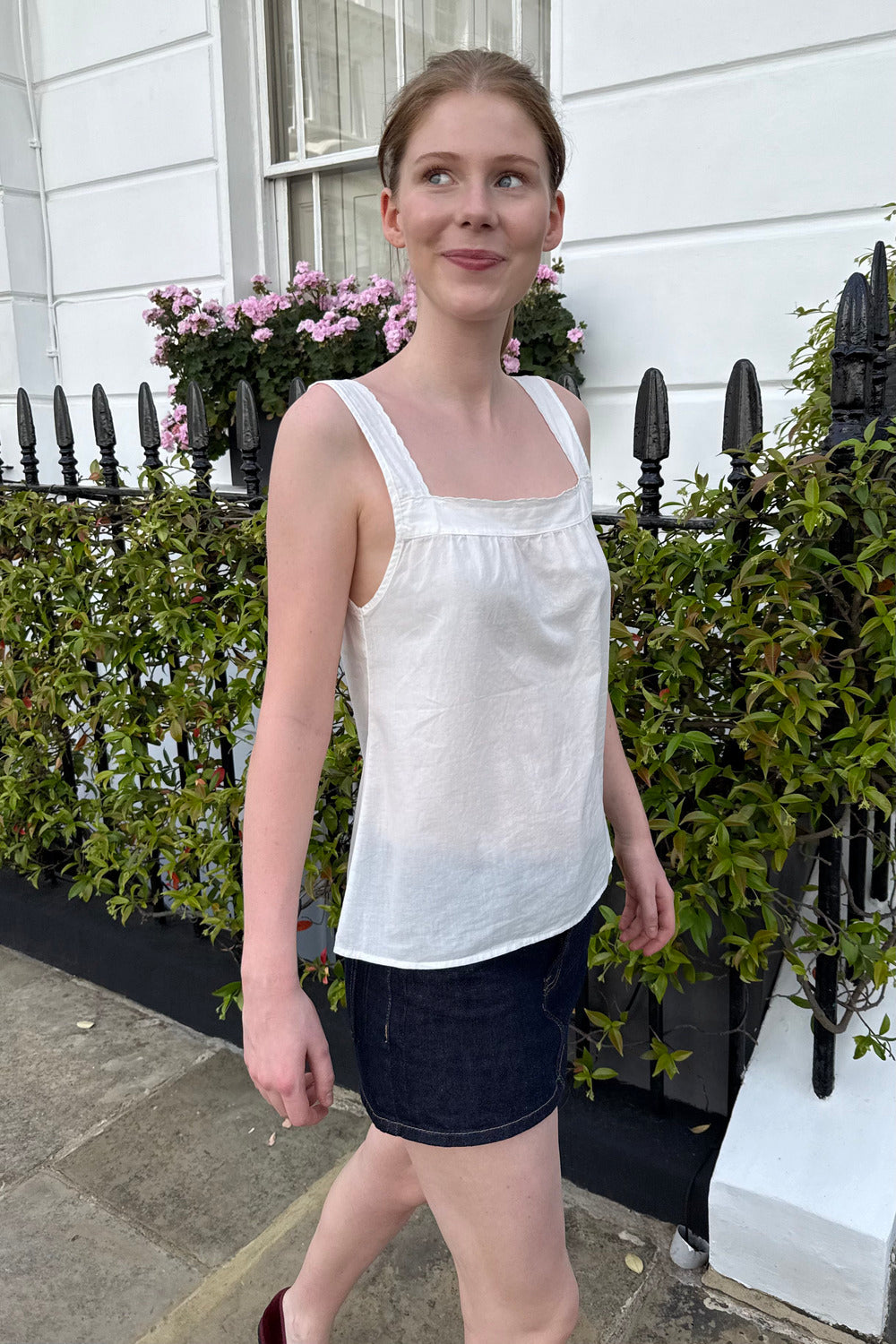 Anita Tank | White / XS/S