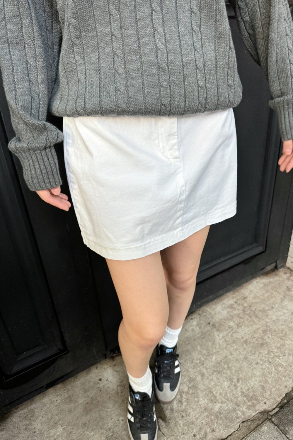 Kendall Skirt | White / M