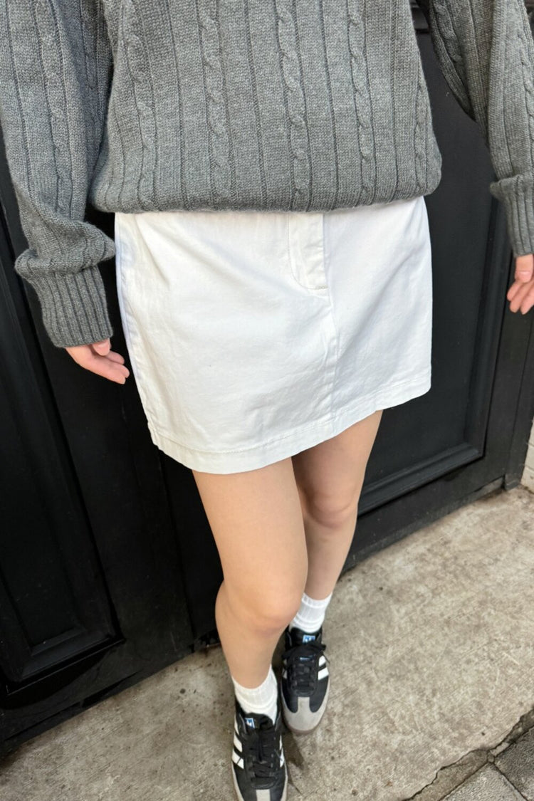 Kendall Skirt | White / M