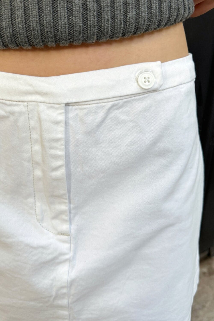 Kendall Skirt | White / M