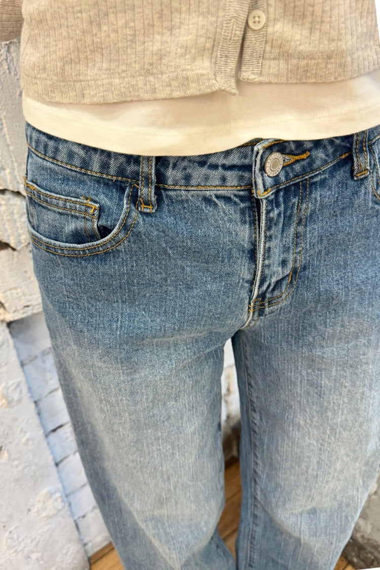 Jenna Denim Jeans | Medium Wash Denim / S