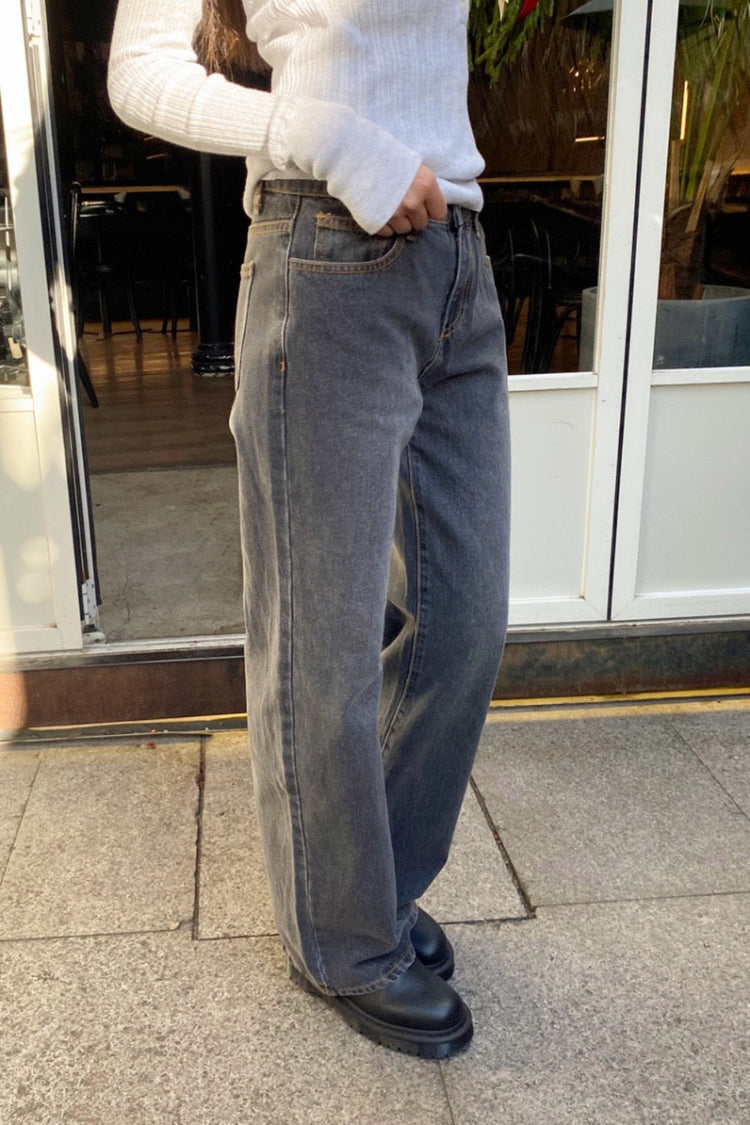 Jenna Jeans | Faded Black Denim / S